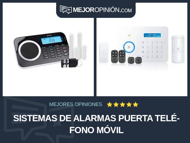 Sistemas de alarmas Puerta Teléfono móvil