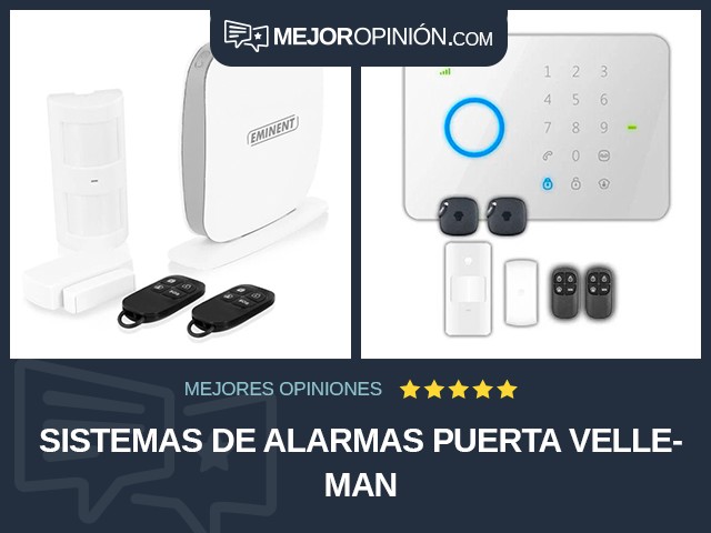 Sistemas de alarmas Puerta Velleman