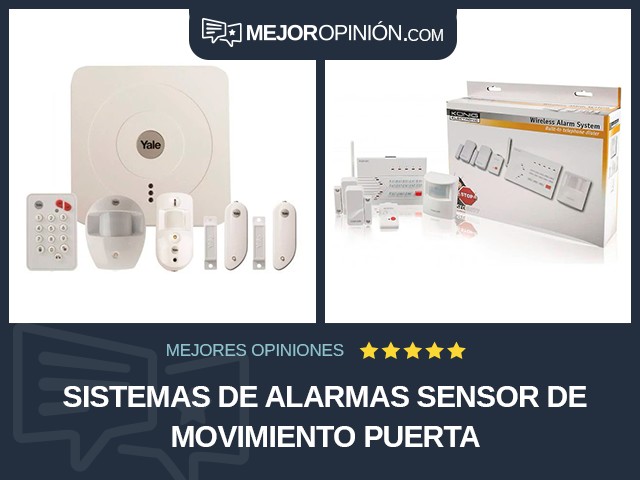 Sistemas de alarmas Sensor de movimiento Puerta