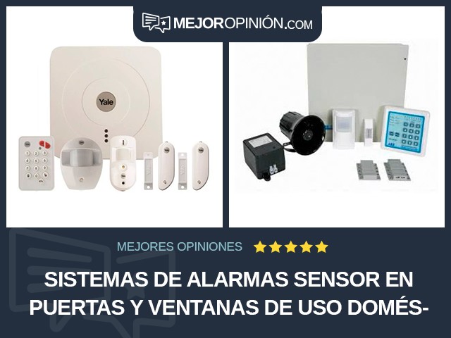 Sistemas de alarmas Sensor en puertas y ventanas De uso doméstico