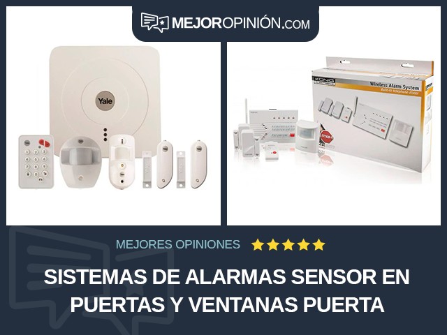 Sistemas de alarmas Sensor en puertas y ventanas Puerta