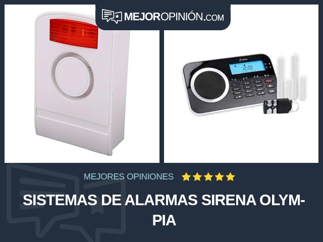 Sistemas de alarmas Sirena Olympia