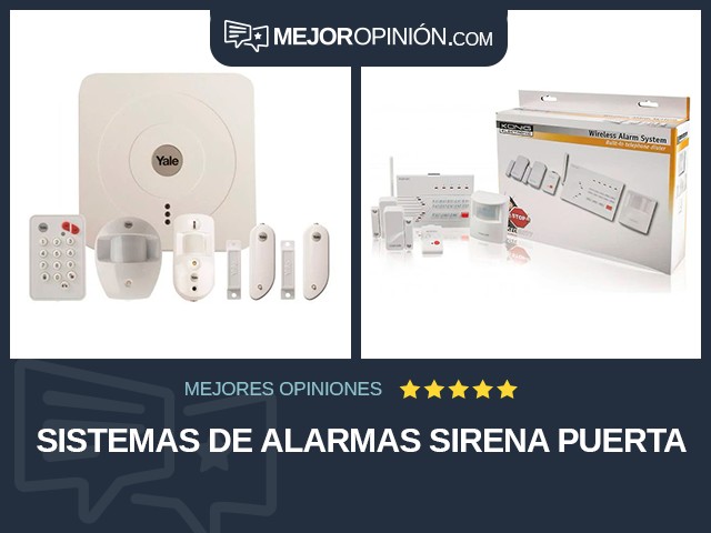 Sistemas de alarmas Sirena Puerta