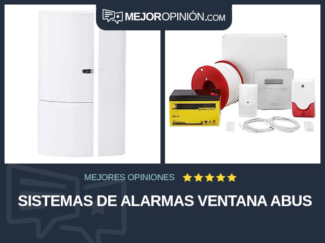 Sistemas de alarmas Ventana ABUS