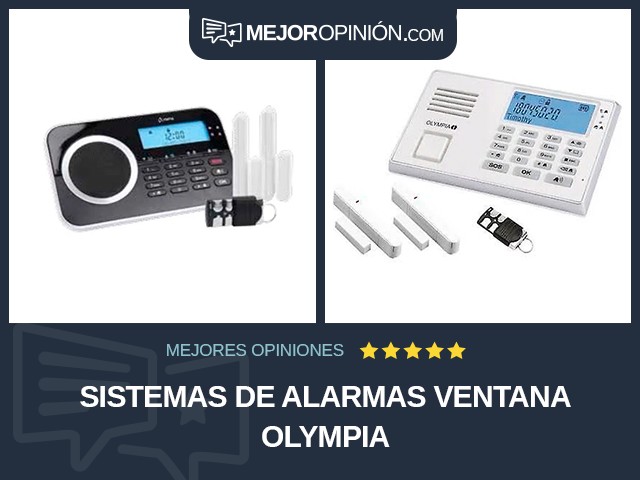 Sistemas de alarmas Ventana Olympia