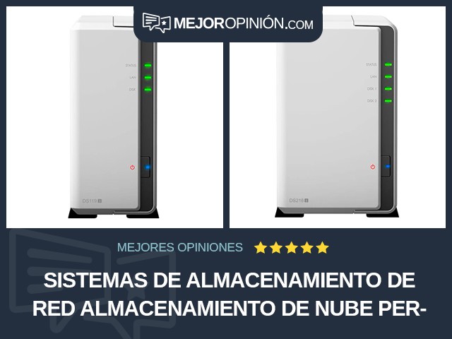 Sistemas de almacenamiento de red Almacenamiento de nube personal Synology