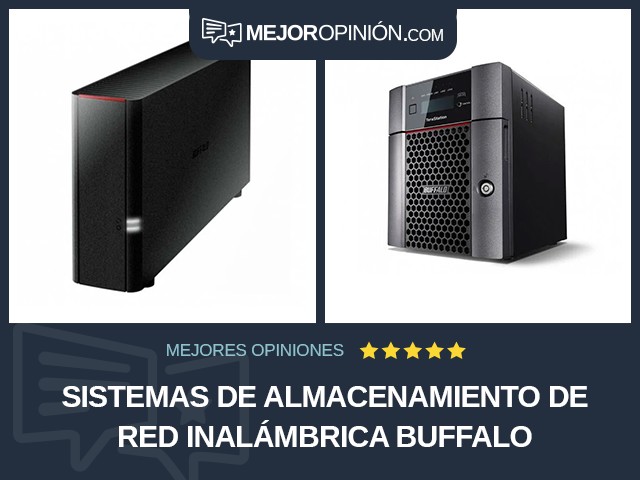 Sistemas de almacenamiento de red Inalámbrica Buffalo