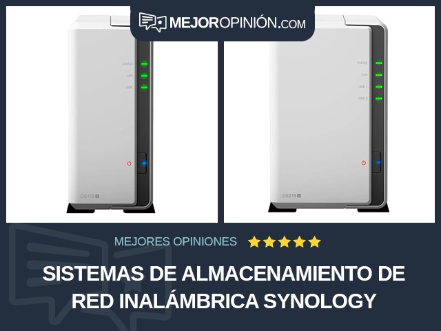 Sistemas de almacenamiento de red Inalámbrica Synology