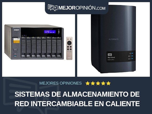 Sistemas de almacenamiento de red Intercambiable en caliente RAID 6