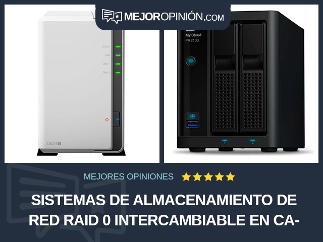 Sistemas de almacenamiento de red RAID 0 Intercambiable en caliente