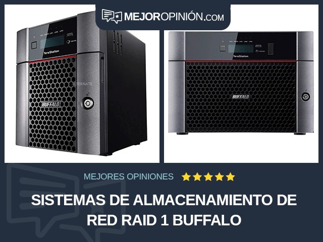 Sistemas de almacenamiento de red RAID 1 Buffalo