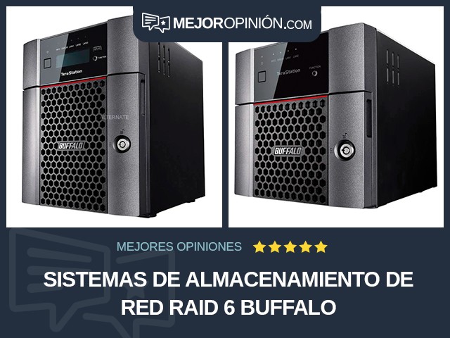 Sistemas de almacenamiento de red RAID 6 Buffalo