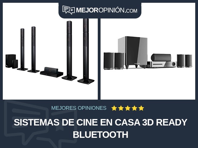 Sistemas de cine en casa 3D Ready Bluetooth