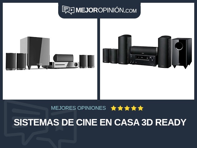 Sistemas de cine en casa 3D Ready