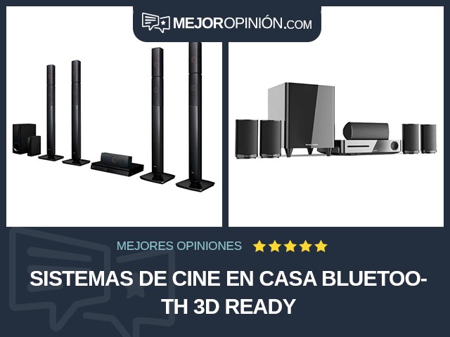 Sistemas de cine en casa Bluetooth 3D Ready