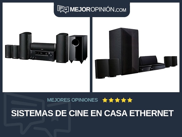 Sistemas de cine en casa Ethernet