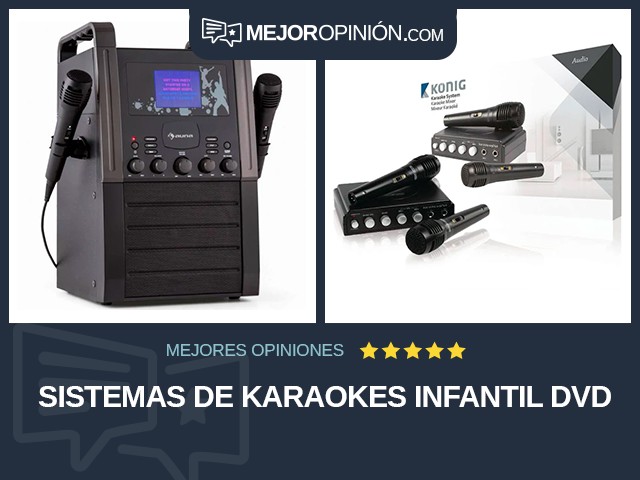 Sistemas de karaokes Infantil DVD