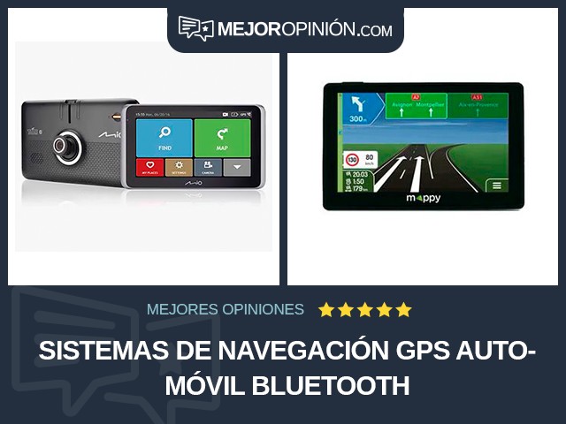 Sistemas de navegación GPS Automóvil Bluetooth