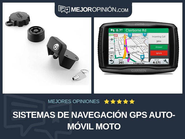 Sistemas de navegación GPS Automóvil Moto