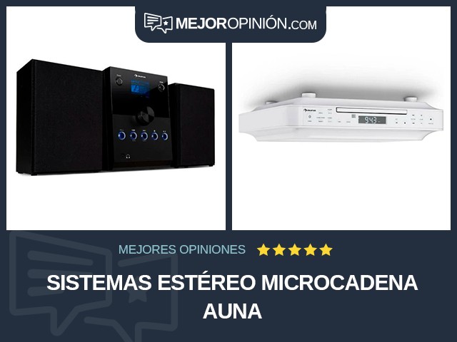 Sistemas estéreo Microcadena Auna