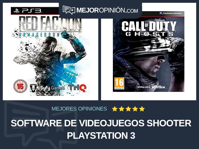 Software de videojuegos Shooter PlayStation 3