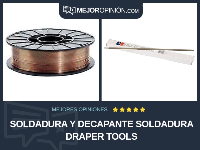 Soldadura y decapante Soldadura Draper Tools