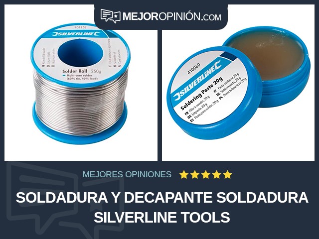 Soldadura y decapante Soldadura Silverline Tools