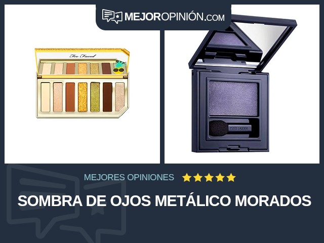 Sombra de ojos Metálico Morados