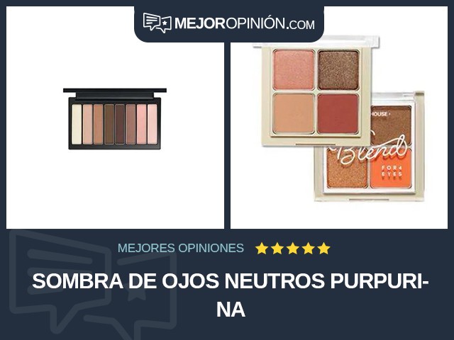 Sombra de ojos Neutros Purpurina