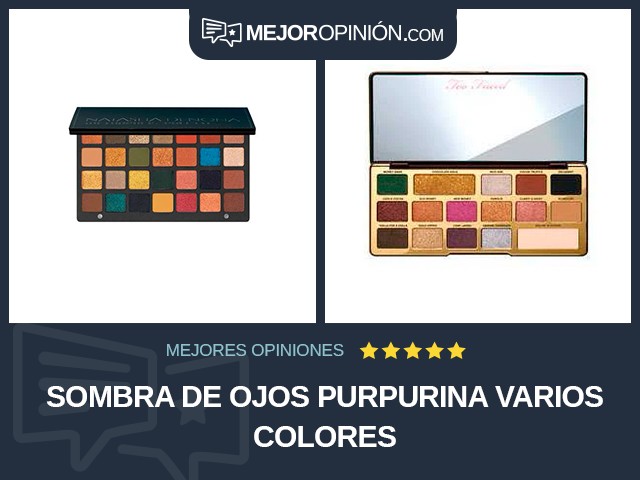 Sombra de ojos Purpurina Varios colores