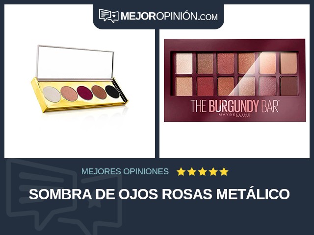 Sombra de ojos Rosas Metálico