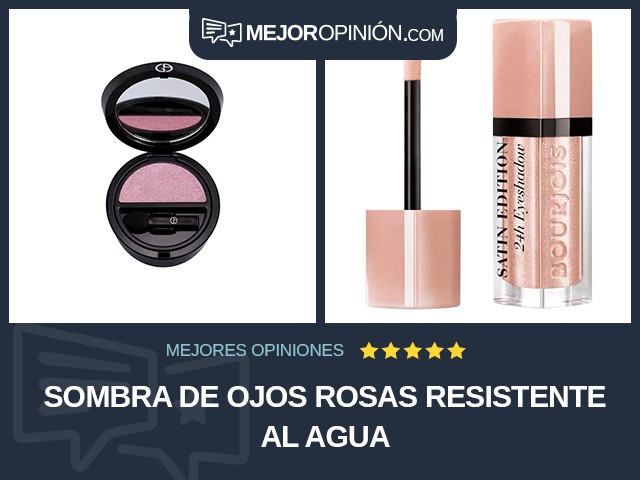 Sombra de ojos Rosas Resistente al agua