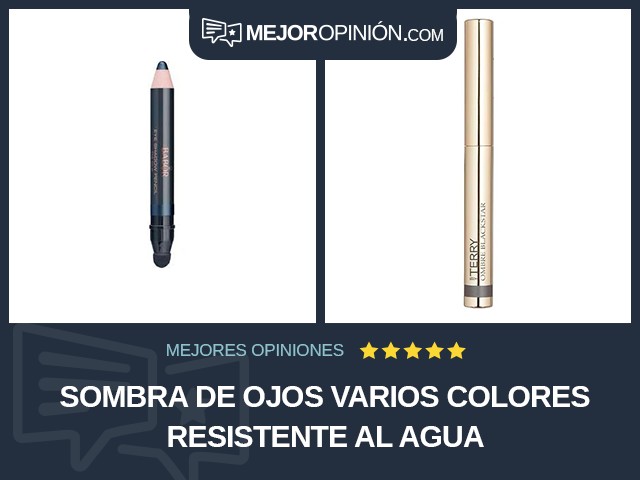 Sombra de ojos Varios colores Resistente al agua