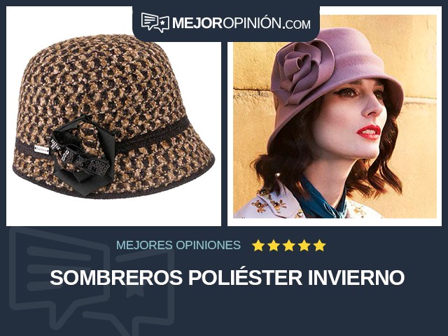 Sombreros Poliéster Invierno