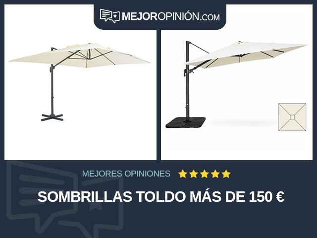 Sombrillas Toldo Más de 150 €