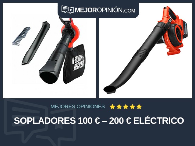 Sopladores 100 € – 200 € Eléctrico