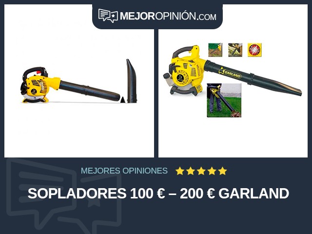 Sopladores 100 € – 200 € Garland