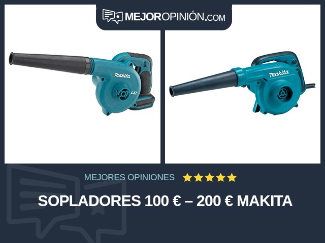 Sopladores 100 € – 200 € Makita