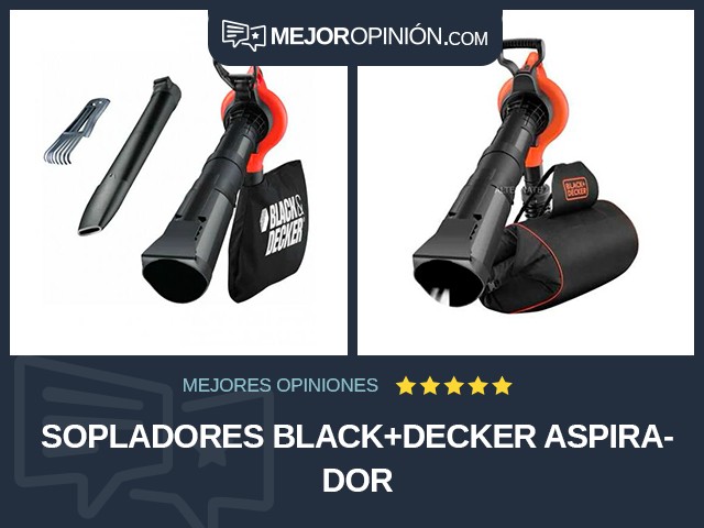 Sopladores BLACK+DECKER Aspirador