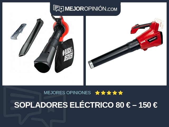 Sopladores Eléctrico 80 € – 150 €