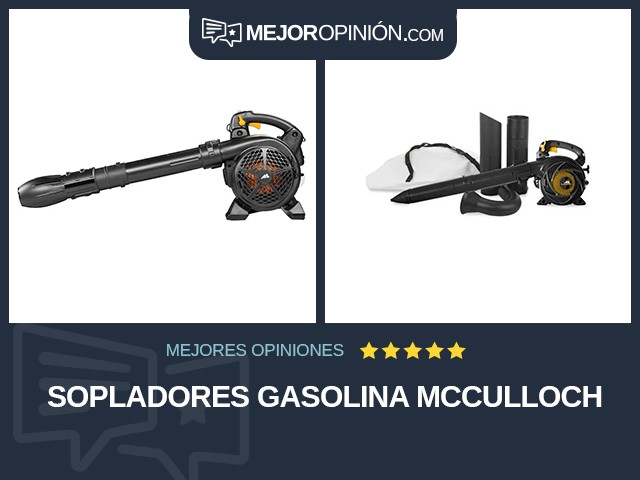 Sopladores Gasolina McCulloch