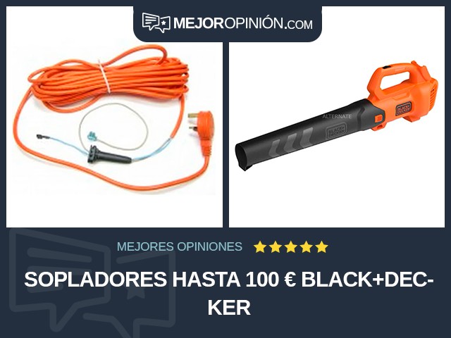 Sopladores Hasta 100 € BLACK+DECKER