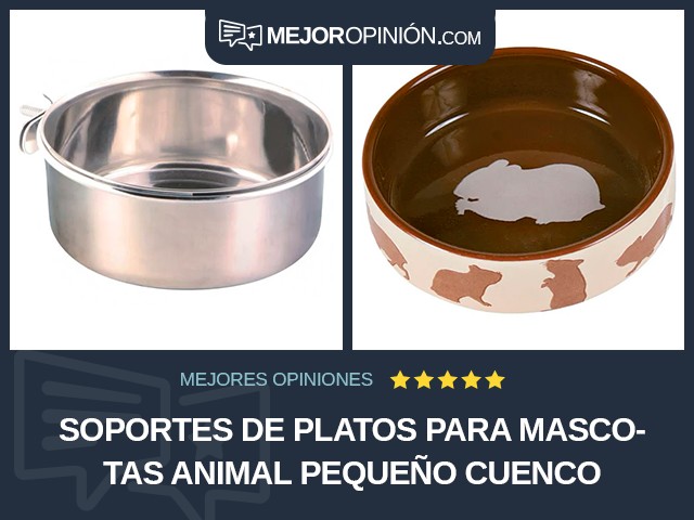 Soportes de platos para mascotas Animal pequeño Cuenco