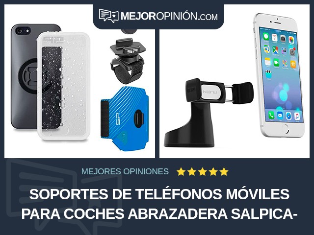 Soportes de teléfonos móviles para coches Abrazadera Salpicadero