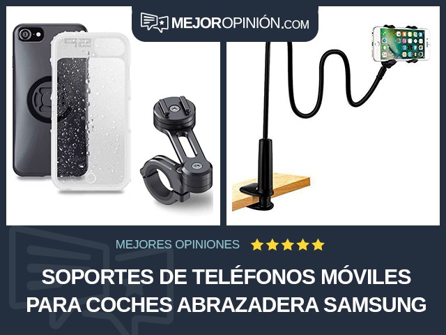 Soportes de teléfonos móviles para coches Abrazadera Samsung