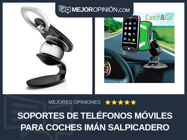 Soportes de teléfonos móviles para coches Imán Salpicadero