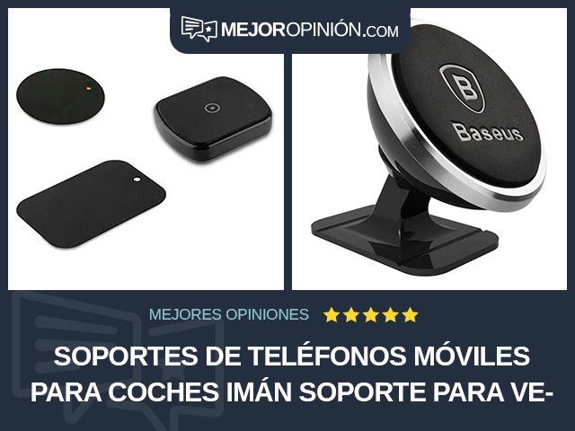 Soportes de teléfonos móviles para coches Imán Soporte para vehículo