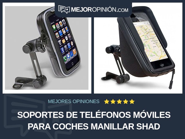 Soportes de teléfonos móviles para coches Manillar shad