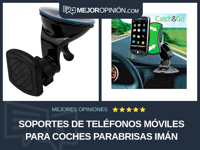 Soportes de teléfonos móviles para coches Parabrisas Imán