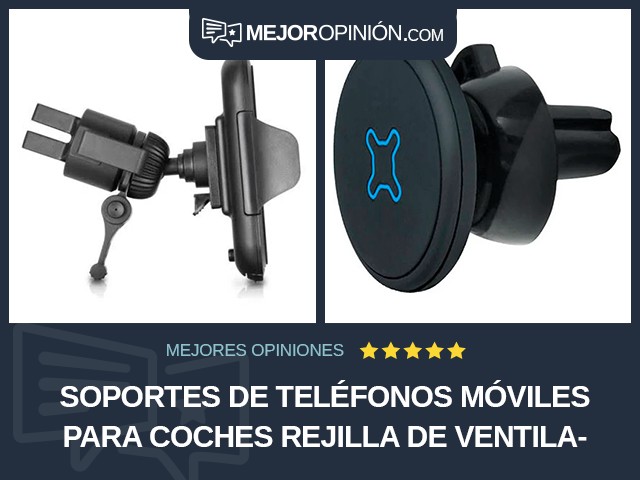 Soportes de teléfonos móviles para coches Rejilla de ventilación Soporte para vehículo